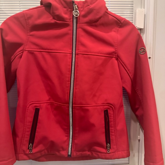 Michael Kors Lined Spring Jacket - -Pink Girls Size 7/8 excellent condition - Picture 1 of 2